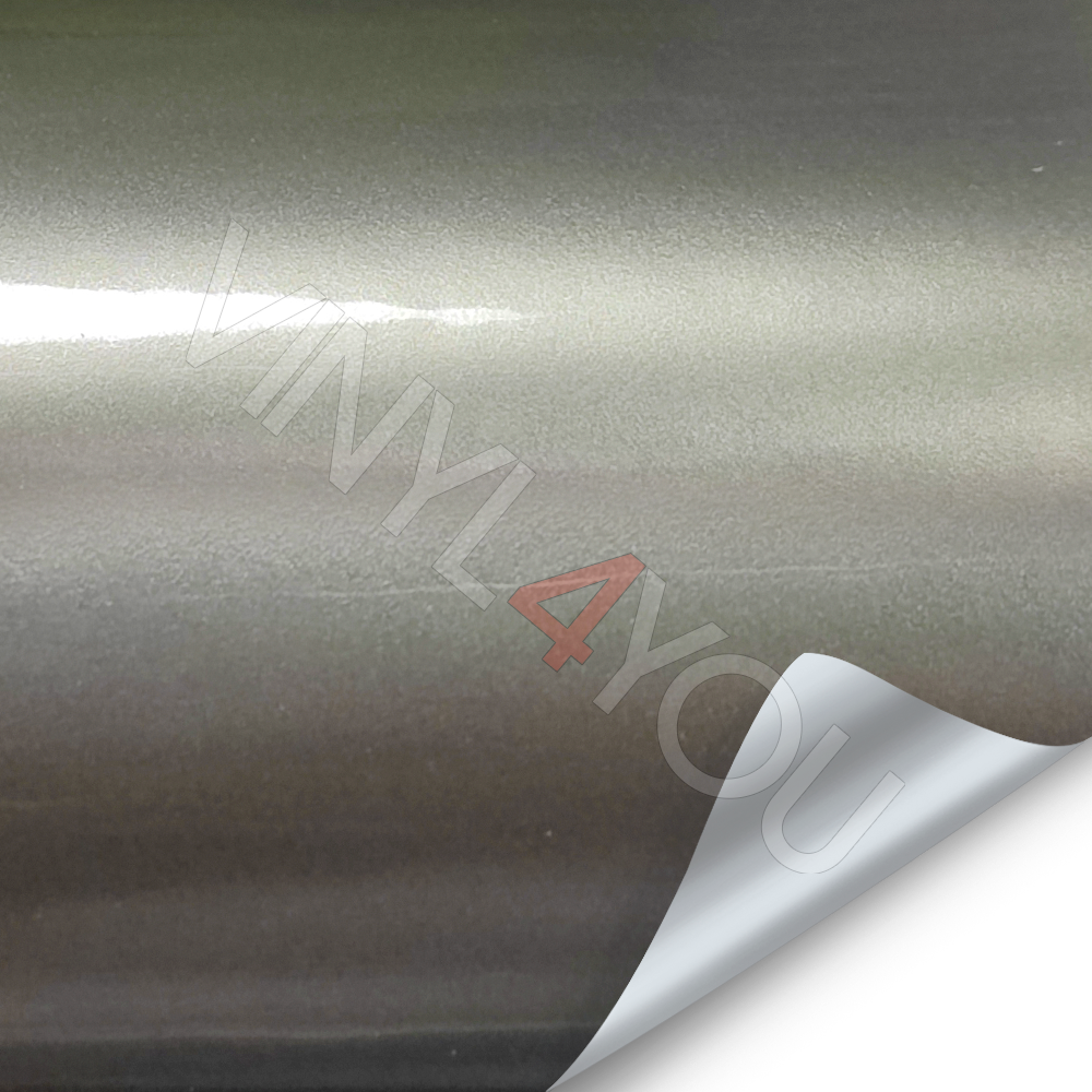 Пленка глянцевый металлик темно-серый Gold Olive Daytona