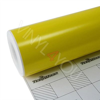 Пленка матовый металлик желтая груша TeckWrap - Yellow Pear - ECH10