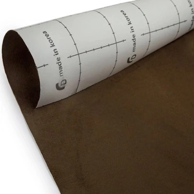 Коричневый хаки алькантара Корея - Decoin